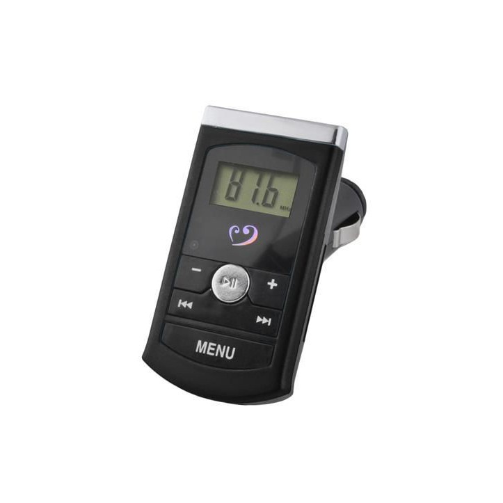Transmiter FM LCD czarny MP3 USB SD