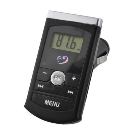 Transmiter FM LCD czarny MP3 USB SD