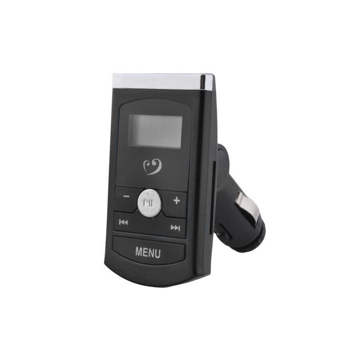 Transmiter FM LCD czarny MP3 USB SD