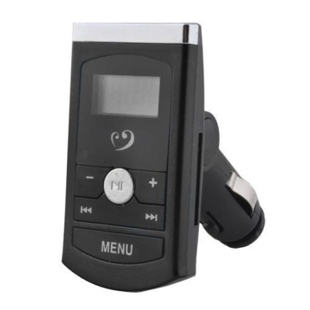 Transmiter FM LCD czarny MP3 USB SD