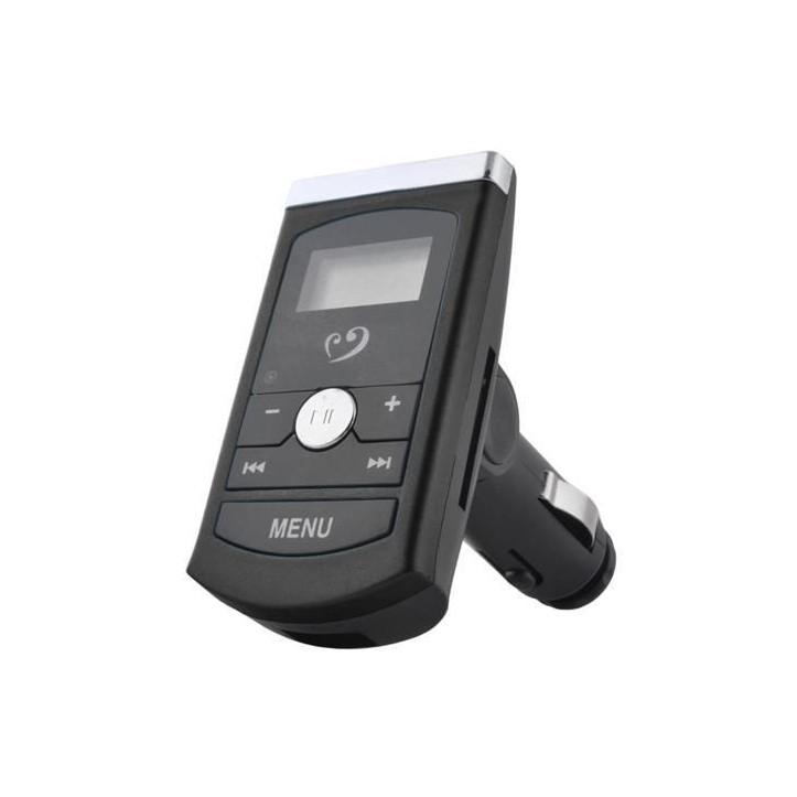 Transmiter FM LCD czarny MP3 USB SD