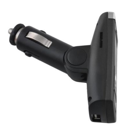Transmiter FM LCD czarny MP3 USB SD