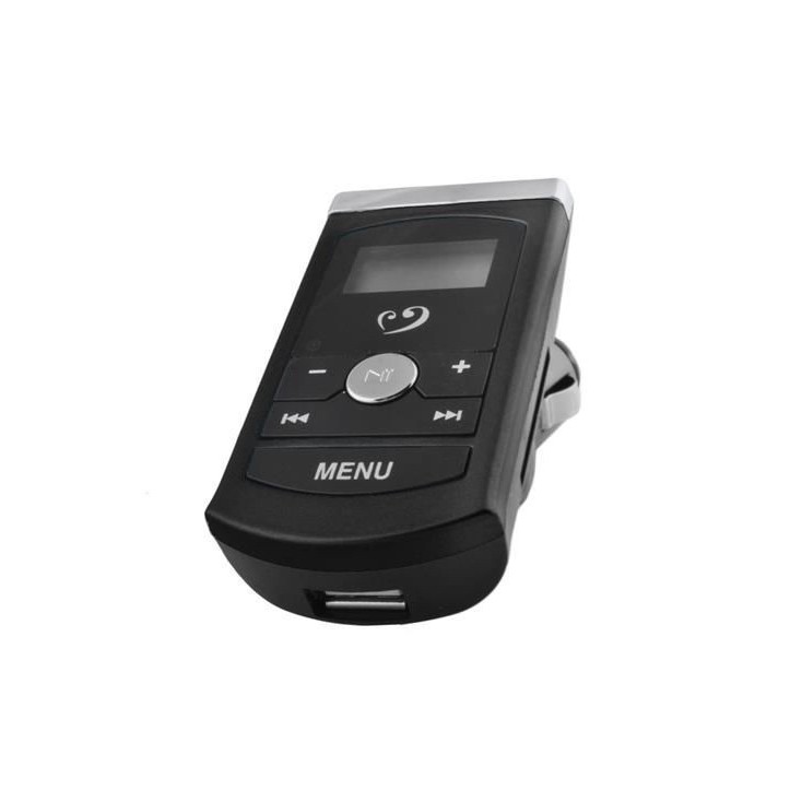 Transmiter FM LCD czarny MP3 USB SD