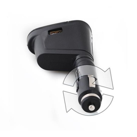 Transmiter FM MP3 USB SD AUX in Obrotowy