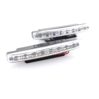 Światła do jazdy dziennej 8 LED DRL BASIC
