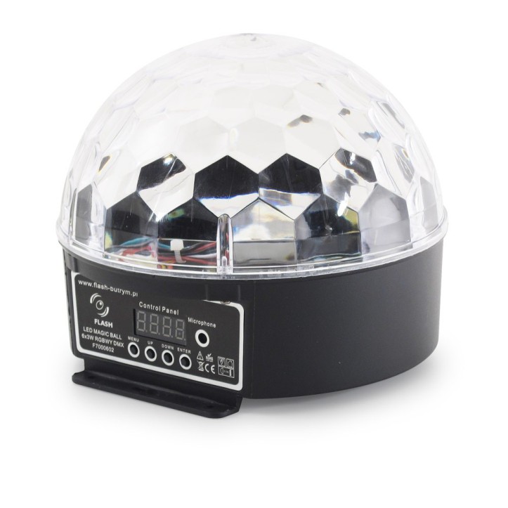 Kula LED DMX 6x3W Led Magic Ball