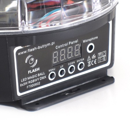Kula LED DMX 6x3W Led Magic Ball