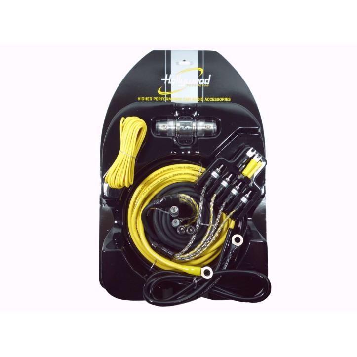 Hollywood CCA-48 zestaw kabli do samochodowego wzmacniacza