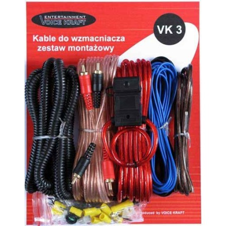 Zestaw Kabli Montażowych Voice Kraft VK3