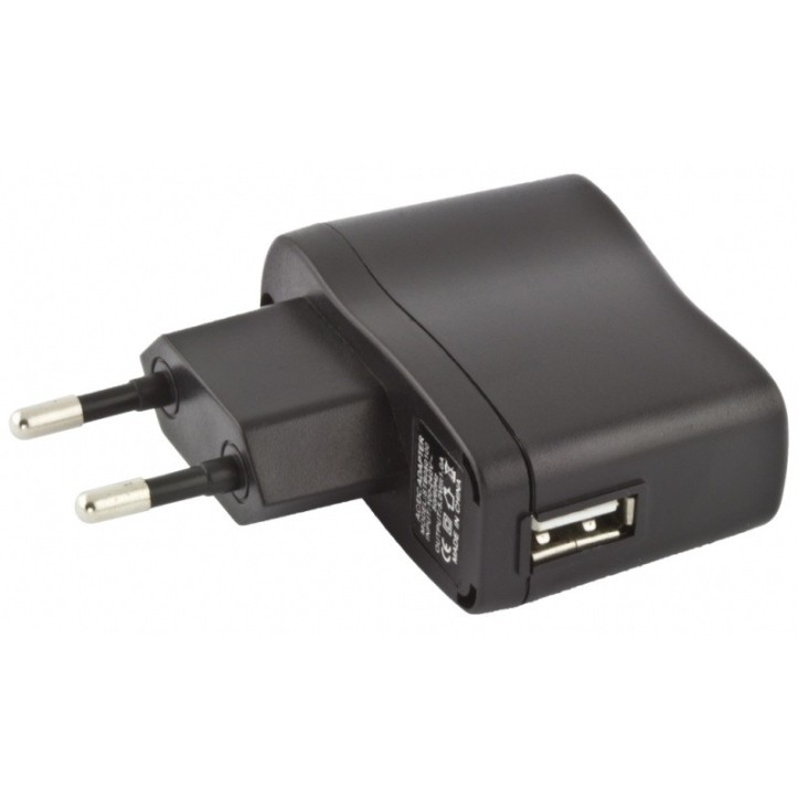 Ładowarka sieciowa USB 5V/1A do telefonów (bez kabla)