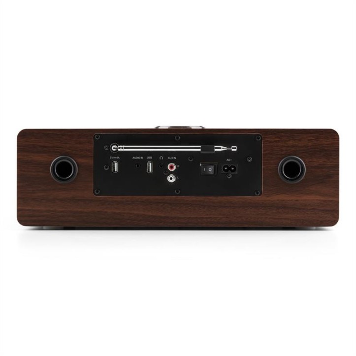Auna Stanford Radio DAB CD DAB+ Bluetoth USB MP3 AUX UKF orzech