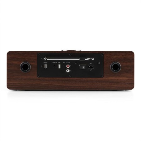 Auna Stanford Radio DAB CD DAB+ Bluetoth USB MP3 AUX UKF orzech