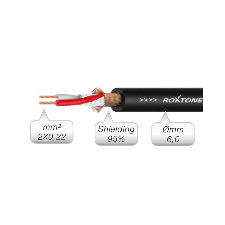 Kabel mikrofonowy XLR DMXX200L3