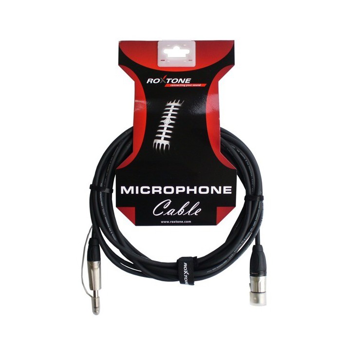 Kabel mikrofonowy XLR - Jack 6,3mm DMXJ210L3