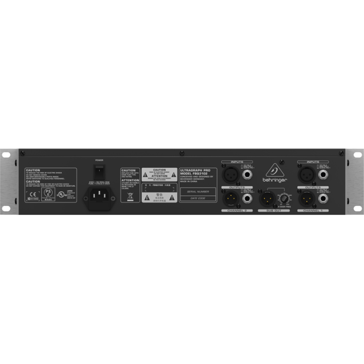Equalizer Behringer Ultragraph FBQ3102