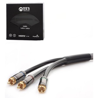 Kabel 3 RCA - 3 RCA 1,8m TF1