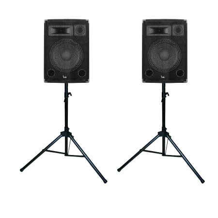 Kolumny Estradowe Voice Kraft 800W + Statywy Głośnikowe